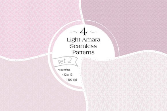 4 Light Luxury Seamless Patterns - Set 2: A Versatile Resource for Creative Projects