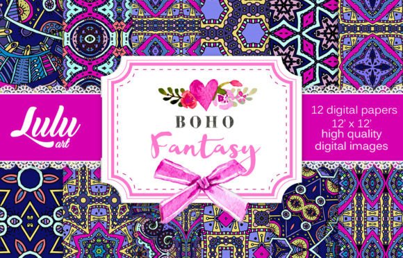 Boho Fantasy 12 Patterns